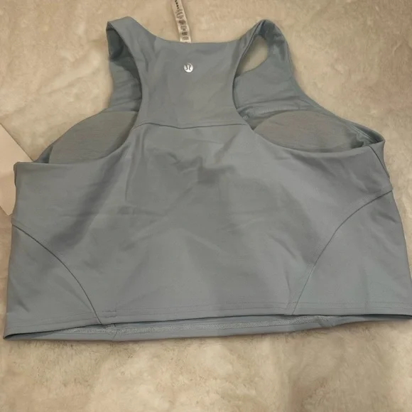 Lululemon Athletica Sky Blue Tank Top with built in bra - Picture 5 of 5